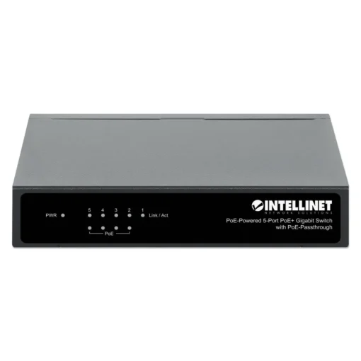 Intellinet Switch Intellinet Gigab it 5xPoE Passthrough za - Image 8