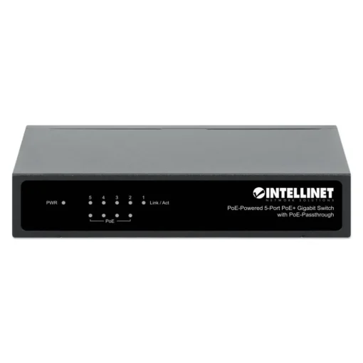 Intellinet Switch Intellinet Gigab it 5xPoE Passthrough za - Image 9