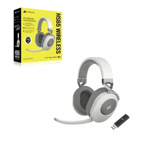 Corsair Wireless headset HS65 V2 white - Image 2