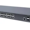 Intellinet Switch Gigabit managed 16x RJ45 PoE+/2 slots SFP