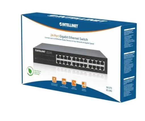 Intellinet Switch Gigabit 24x 10/100/1000 RJ45 Desktop/Rack - Image 2