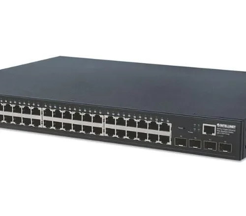 Intellinet Switch Gigabit 48-ports managed RJ45 4x SFP