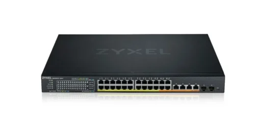 Zyxel Switch XMG1930-30HP 24-port 2.5GbE Smart Managed Layer 2 PoE 700W 22xPoE+/8xPoE++ Switch with 4 10GbE and 2 SFP+