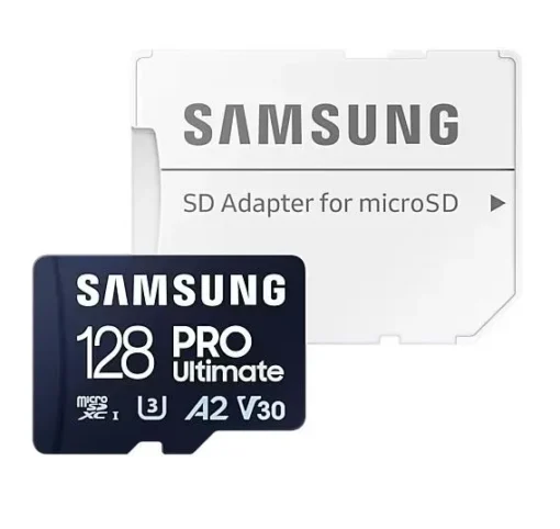 Samsung памет card microSD MB-MY128SA/WW Pro Ultimate 128GB + Adapter