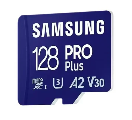 Samsung памет card microSD MB-MD128SA/EU 128GB PRO Plus + Adapter - Image 3