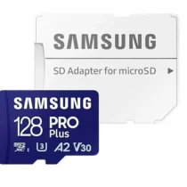 Samsung памет card microSD MB-MD128SA/EU 128GB PRO Plus + Adapter