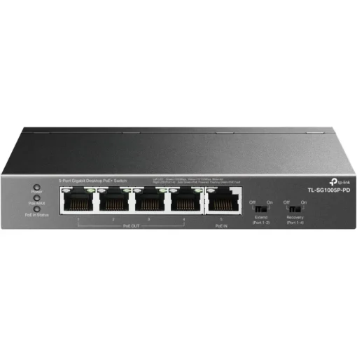 TP-LINK Switch SG1005P-PD 5xGE (1xPoE++ 4xPoE+)