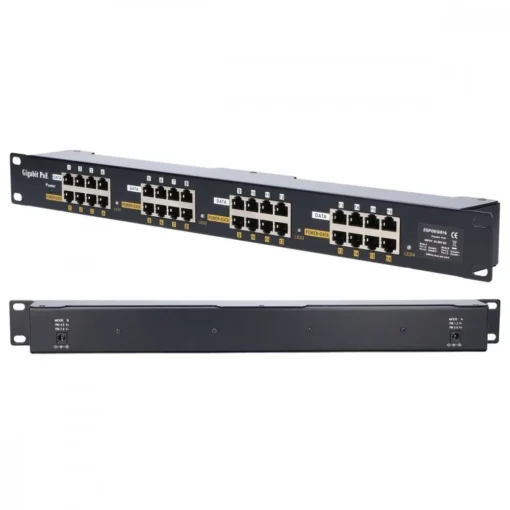 Extralink PoE injector 16 ports Gigabit - Image 2