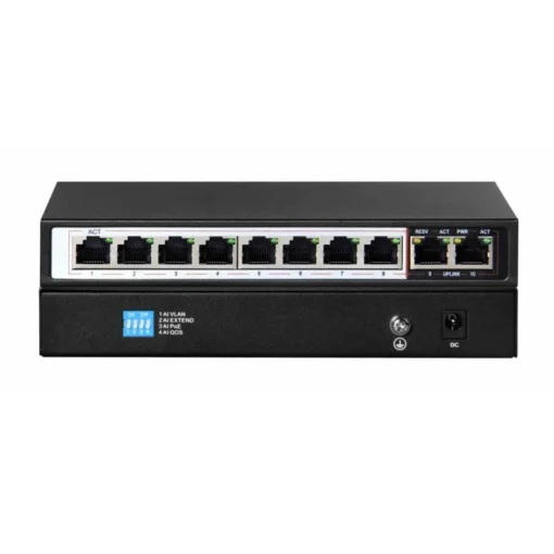 Extralink Switch Ceres EX-SF1008P 8 ports 10-100Mbps - Image 3