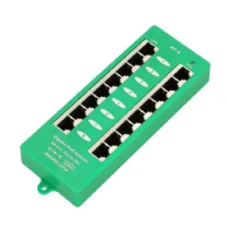 Extralink PoE Injector 8 ports Gigabit