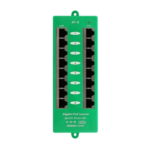 Extralink PoE Injector 8 ports Gigabit - Image 5