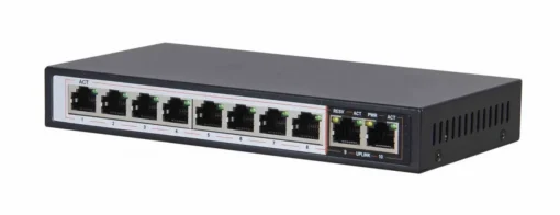 Extralink Switch Perses 8X EX-SG1008PE 10/100/1000M TX PoE AT/AF, 2X GE SFP Full Gigabit PoE - Image 3