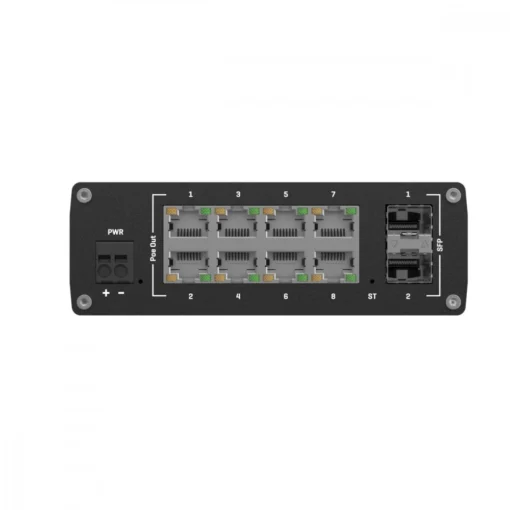 TELTONIKA Managed switch TSW202 2xSFP 8xPoE+ Ethernet L2/L3 - Image 5