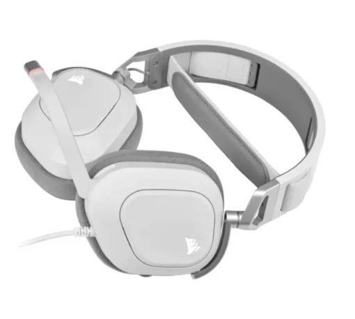 Corsair HS80 RGB USB Wired Headset White - Image 2