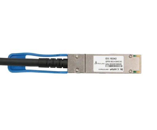 Extralink кабел QSFP28 DAC, 100G, 3m, 30AWG, pasywny - Image 2