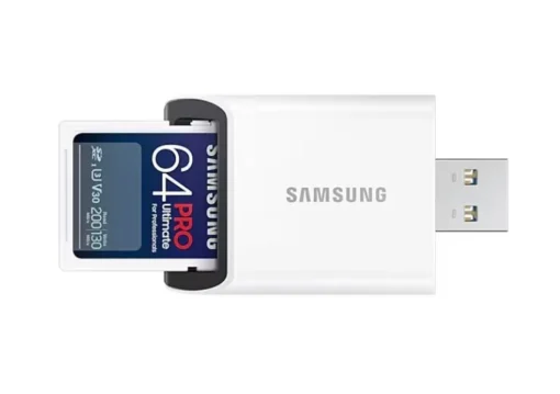 Samsung памет card SD MB-SY64SB/WW 64GB Pro Ultimate + reader