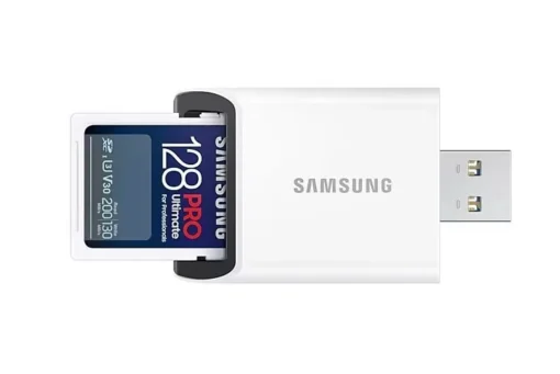 Samsung памет card SD MB-SY128SB/WW 128GB Pro Ultimate + reader