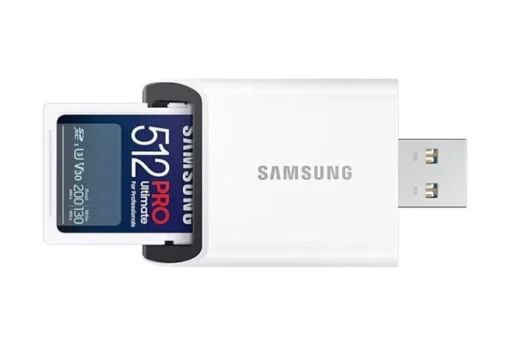 Samsung памет card SD MB-SY512SB/WW 512GB Pro Ultimate + reader