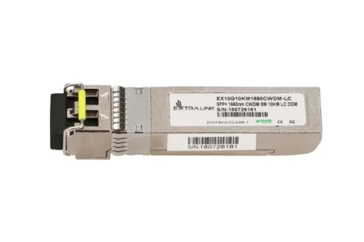 Extralink 10Gbps SFP+ CWDM Module, 1550nm, single mode, 10km, LC, DDM - Image 3