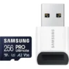 Samsung памет card microSD MB-MY256SB/WW Pro Ultimate 256GB + reader