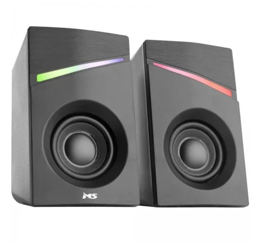 MS PC SPEAKERS ECHO C300 2 .0 6W USB RGB LED - Image 3