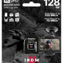 GOODRAM microSD IRDM card 128GB UHSI U3 adapter