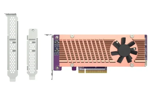 QNAP Expansion card QM2-2P-384A Dual M.2 PCIe SSD - Image 2