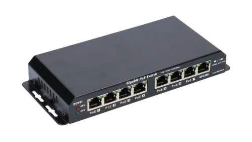 Extralink Switch Gigabit PoE 8-7 port 24V 60W - Image 5