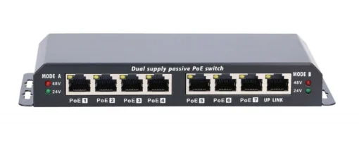 Extralink Switch 8-7 port 24V 90W