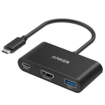 Anker USB-C Hub 3-in-1 4K HDMI Grey