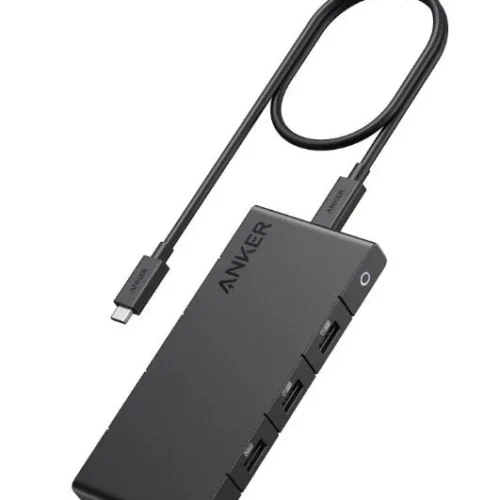 Anker 364 USB-C Dual Display 10-in-1 2x4K HDMI Eth черен Hub