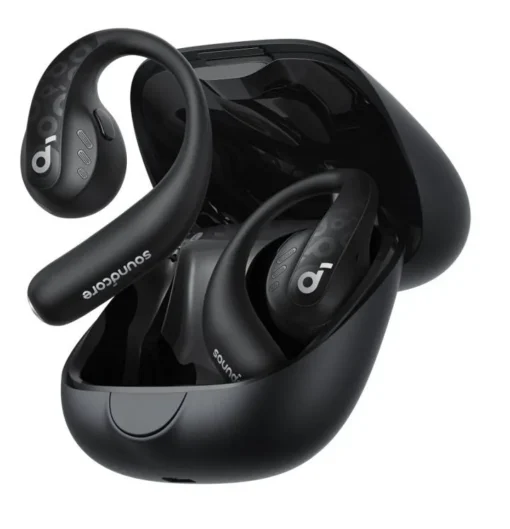 Anker On-Ear слушалки SoundCore AeroFit Pro Black - Image 3