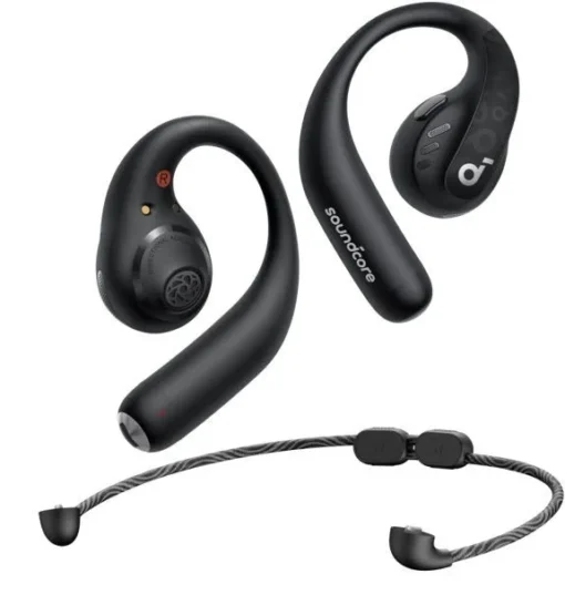 Anker On-Ear слушалки SoundCore AeroFit Pro Black