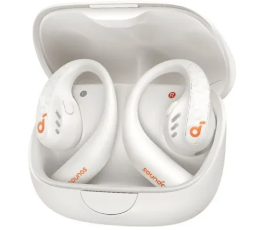 Anker On-Ear слушалки Soundcore AeroFit Pro white - Image 4