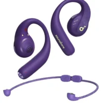 Anker On-Ear слушалки SoundCore AeroFit Pro purple