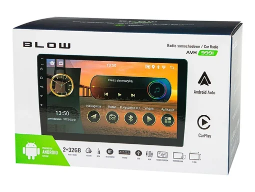 BLOW BLOW AVH-9991 1DIN 9 Radio - Image 5