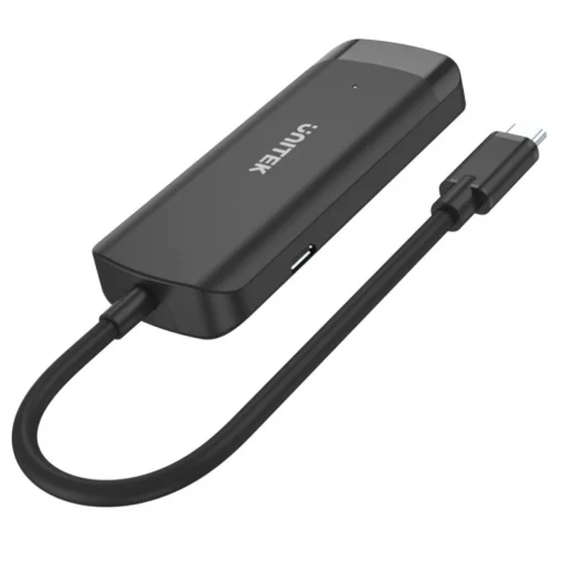 Unitek HUB USB-C, Active, 3x USB-A 5Gbps,RJ-45 1Gbps - Image 4