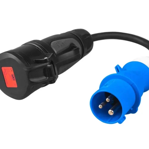 Green Cell EV зарядно adapter CEE 16A 400V 5P for CEE 16A 3P 230V