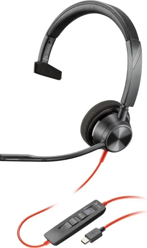 POLY Blackwire 3310 Mono USB-C/A Headset MS-Teams 8X216A