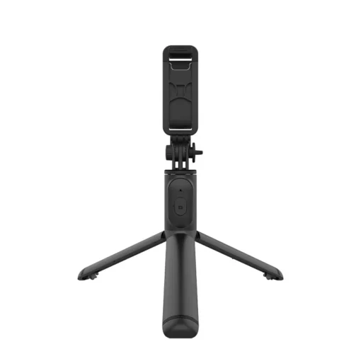 CRONG Compact selfie stick Bluetooth tripod black - Image 4