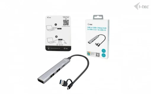 i-tec i-tec USB-C/A HUB 1x US B3.0 + 3x USB2.0 - Image 3