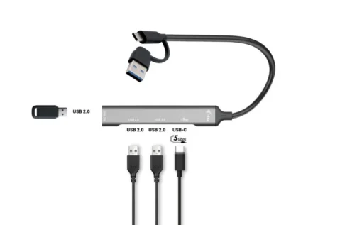 i-tec i-tec USB-C/A HUB 1x US B3.0 + 3x USB2.0 - Image 4