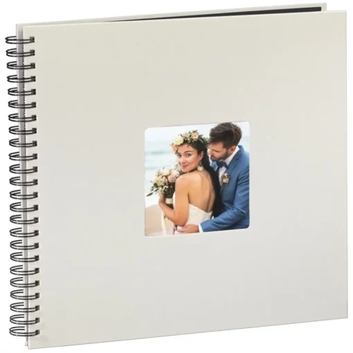 Hama Photo album spiral fine art chalk, white - Image 2