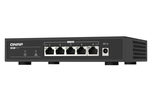 QNAP QSW-1105-5T- EU 5 Ports 2.5GbE,Unman. Switch - Image 4