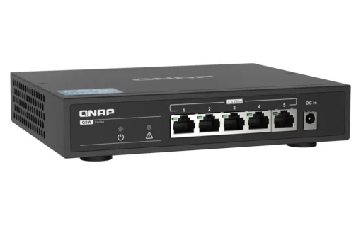 QNAP QSW-1105-5T- EU 5 Ports 2.5GbE,Unman. Switch - Image 5