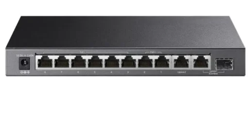 TP-LINK Switch 10xGE PoE+/PoE++ SG1210PP - Image 2