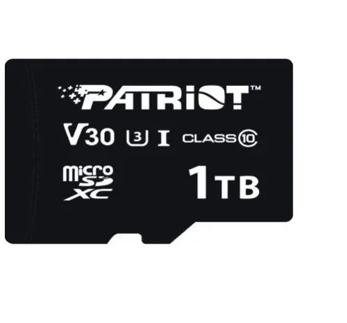 Patriot Card microSDXC 1TB VX V30 Class 10 UHS-I U3