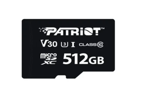 Patriot Card microSDXC 512GB VX V30 Class 10 UHS-I U3