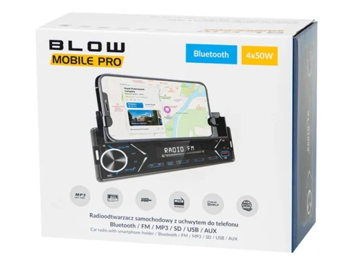 BLOW Radio BLOW MOBILE PRO 1DIN uchwyt SMART - Image 4