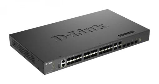 D-Link Managed Switch DXS-3410-32XY/E 10G Layer 3 Stackable 24*10GBASE-T + 4*10G SFP+ + 4*25G SFP28 Multi-Gigabit - Image 4